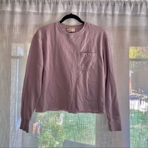 Lavender crew neck - Size S